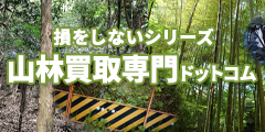 損をしないシリーズ 山林買取専門ドットコム